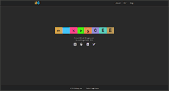 Desktop Screenshot of mikeygee.com